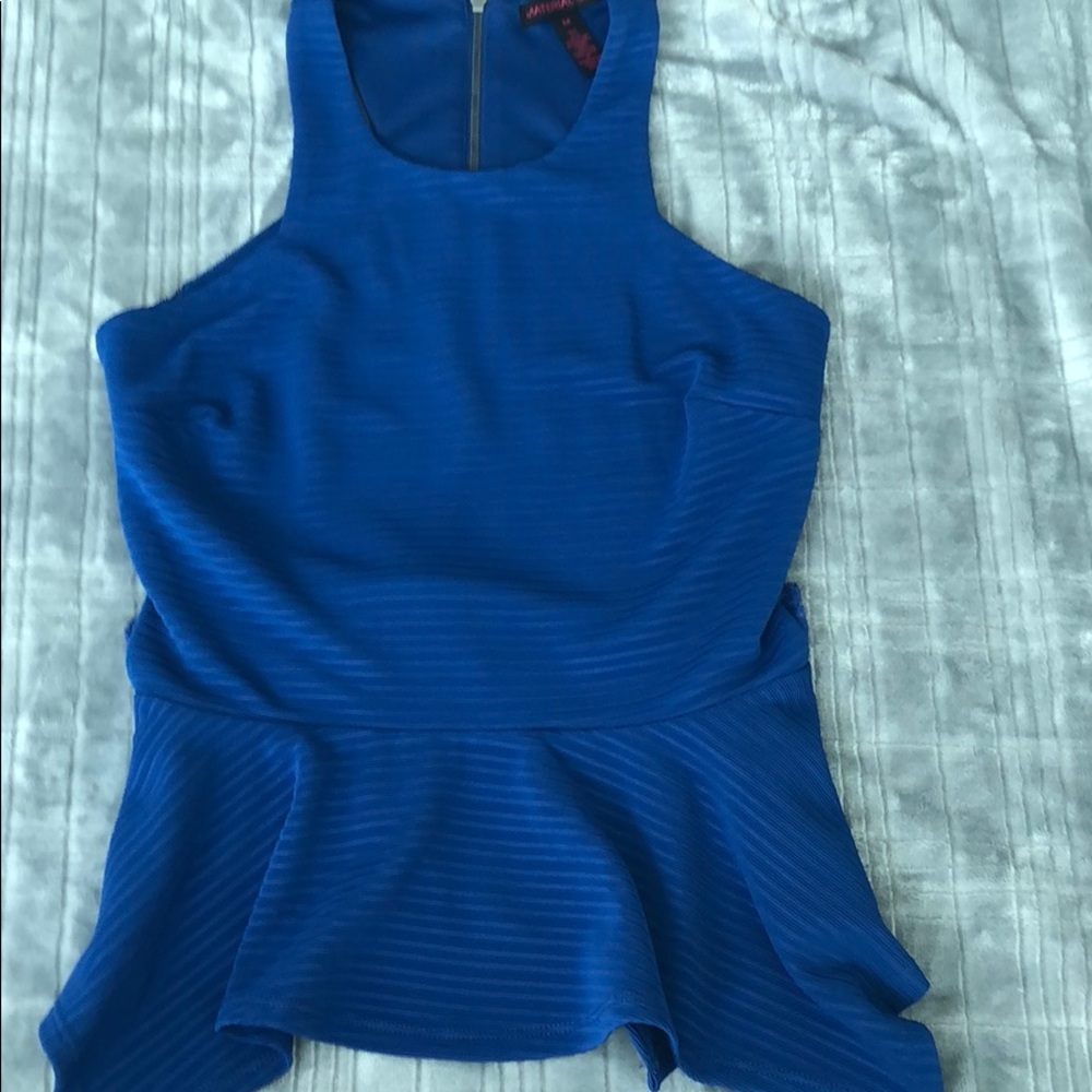 Super cute peplum top